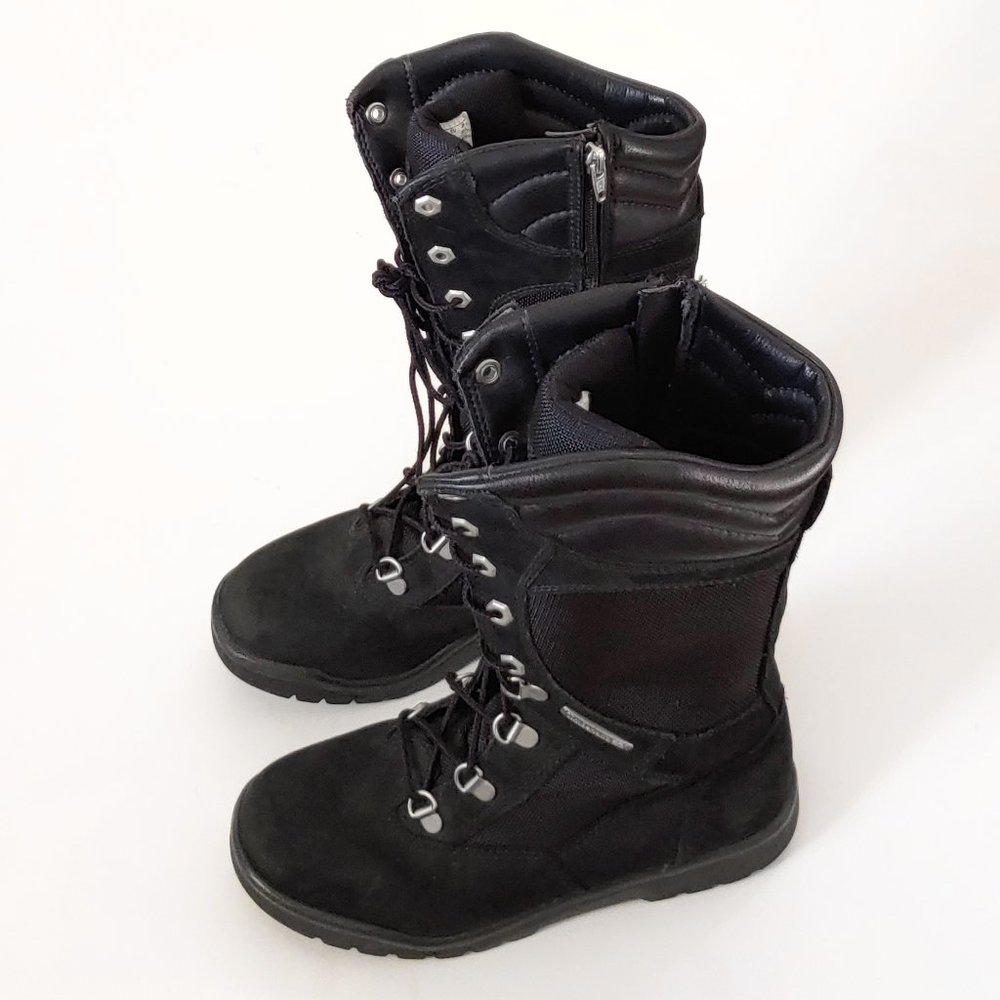 Timberland Leather Tall Lace up Boots